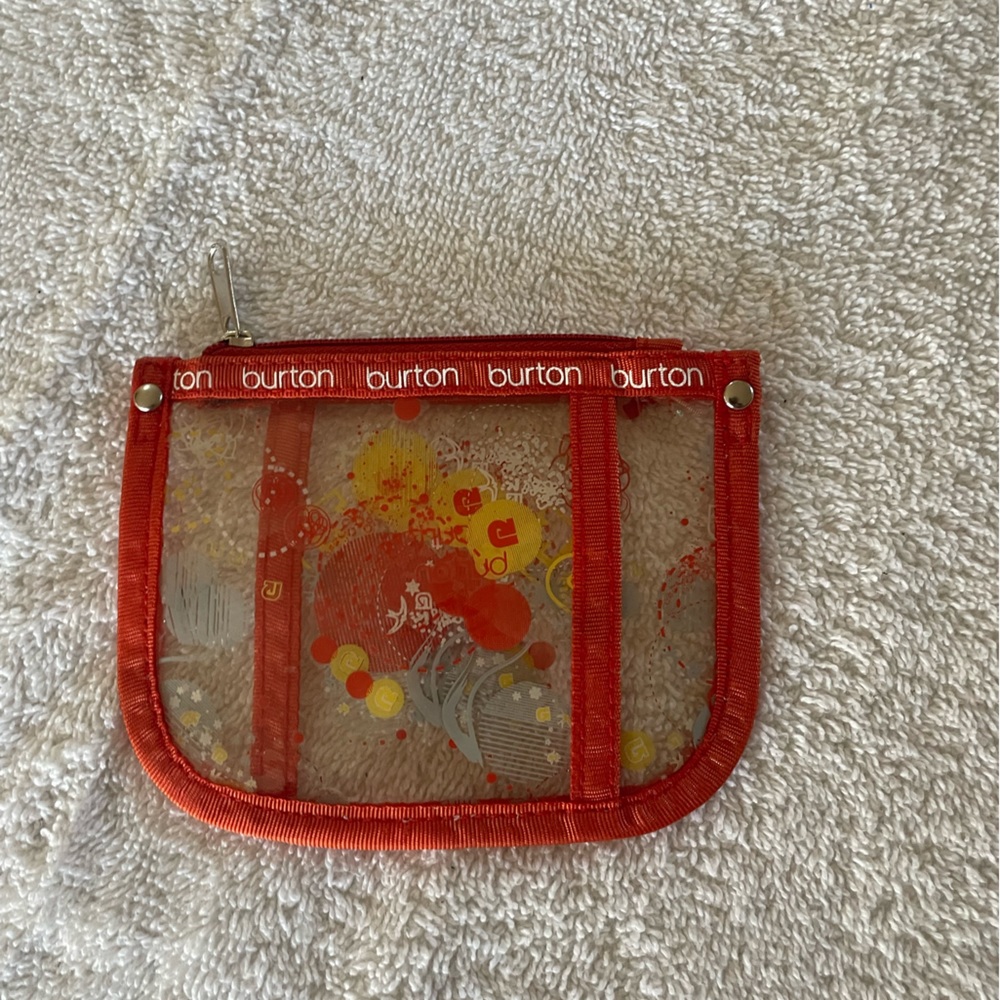 Burton clear wallet
